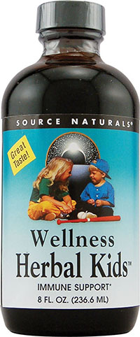 WELLNESS HERBAL KIDS ALCOHOL-FREE 8 LIQUID