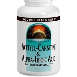 ACETYL L-CARNITINE & ALPHA-LIPOIC ACID 650MG 180 TABS