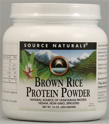 BROWN RICE PROTEIN POWDER 1LB (454GM)