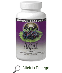 ACAI EXTRACT 500MG CAPSULES 240 CAPS