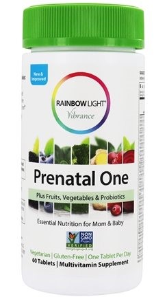 VIBRANCE PRENATAL ONE NONGMO 60 TABLET