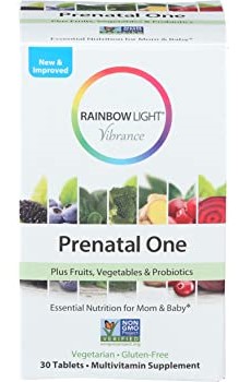 VIBRANCE PRENATAL ONE NONGMO 120 TABLET