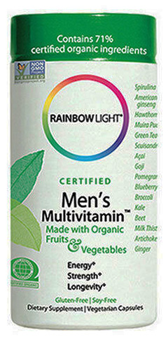 Mens Organic MultiVitamin 120 cap