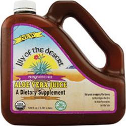 ALOE VERA JUICE PRESERVATIVE FREE 128 OZ