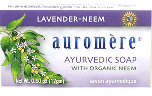 AYURVEDIC BAR SOAP LAVENDER NEEM 0.71 OUNCE