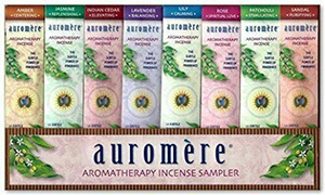 Aromatherapy Incense Sample Pack 8 pc