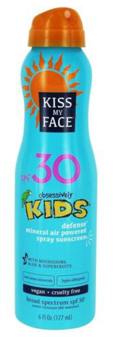 KIDS DEFENSE MINERAL SPF30 SPRAY LOTION 6 OUNCE