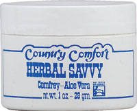 HERBAL SAVVY COMFREY ALOE VERA 1 OZ
