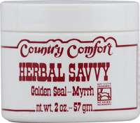 HERBAL SAVVY GOLDENSEAL MYRRH 2 OZ