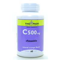 VITAMIN C 500MG CHEWABLE ORANGE 60 TABLET