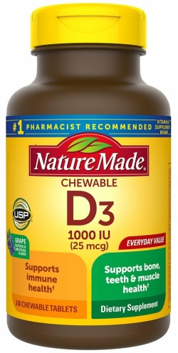 Vitamin D-3 1,000 IU, 600 Softgels 