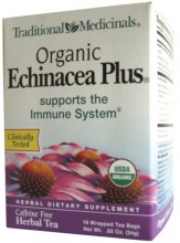 ORGANIC ECHINACEA PLUS TEA 16 BAG