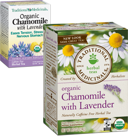 ORGANIC CHAMOMILE W/LAVENDER TEA 16 BAG