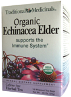 ORGANIC ECHINACEA ELDER TEA 16 BAG