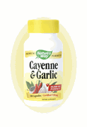 CAYENNE GARLIC 100 CAPS
