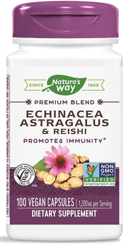 ECHINACEA-ASTRAGALUS-REISHI 100 CAPS