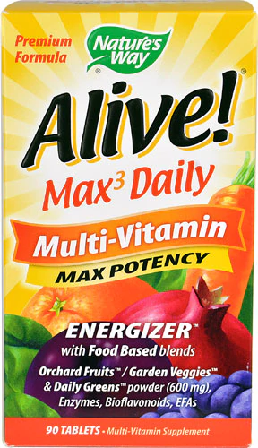 ALIVE! MULTI W/IRON 90 TABS