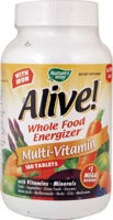 ALIVE! MULTI W/IRON 180 TABS