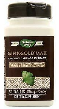 GINKGOLD MAX 120MG 60 TABS