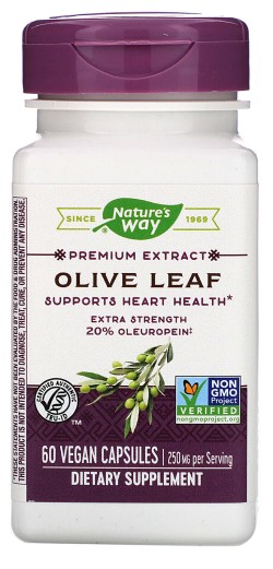OLIVE LEAF 20% 60 VEGICAPS