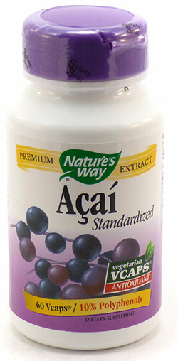 ACAI STANDARDIZED 60 CAP VEGI