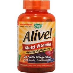 ALIVE! ADULT MULTI-VITAMIN GUMMIES 90 CHEW