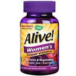 ALIVE! WOMEN'S GUMMY MULTI VITAMIN 75 CT