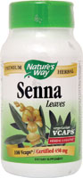 SENNA LEAVES 100 CAPS