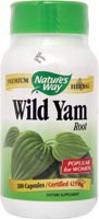 WILD YAM ROOT 100 CAPS