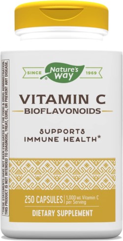 VIT C 500 W/BIOFLAVONOIDS 250 CAPS