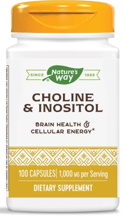 CHOLINE-INOSITOL 250/250MG 100 CAPS