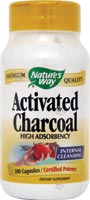 ACTIVATED CHARCOAL 100 CAPS