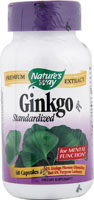 GINKGO STANDARDIZED EXTRACT 60 CAPS