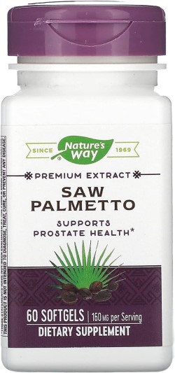 SAW PALMETTO STANDARDIZED EXTRACT 60 SOFTGELS