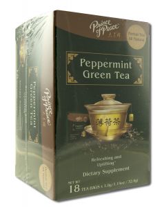 PEPPERMINT GREEN TEA 18 BAG
