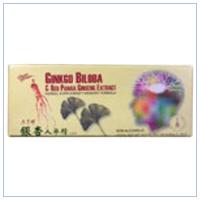 GINKGO BIOLA + RED PANAX GINSENG EXT 30X10CC