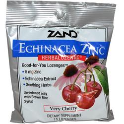 HERBAL LOZENGE CHERRY ECHINACEA ZINC 15 LOZ