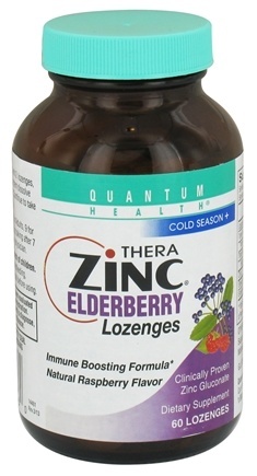 ZINC ELDERBERRY LOZENGES RASPBERRY 60 LOZENGE