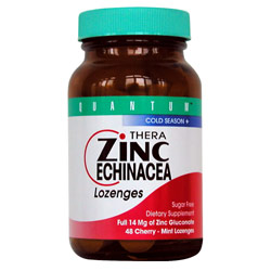 ZINC ECHINACEA LOZENGES CHERRY 48 LOZ