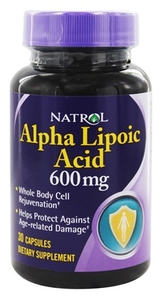 ALPHA LIPOIC ACID 600MG 30 CAPS