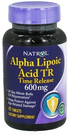 ALPHA LIPOIC ACID 600 T/R 45 TAB