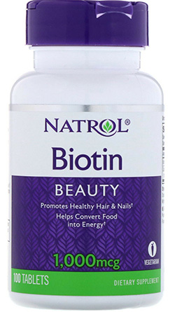BIOTIN 1000 MCG 100 TAB