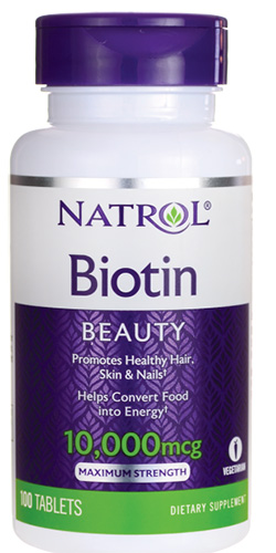 BIOTIN 10,000 MCG 100 TAB