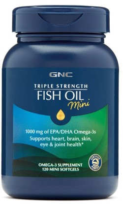 TRIPLE STRENGTH FISH OIL 1000MG 120 MINI SOFTGELS 