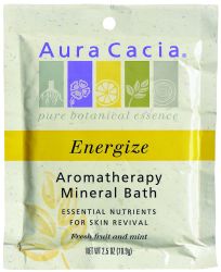 Mineral Bath Energizing Lemon 3 ounce