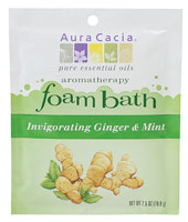 Aromatherapy Foam Bath Ginger Mint 2.5 ounce