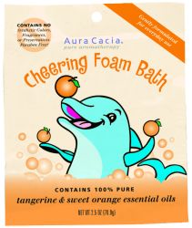 Kids Aromatherapy Foam Bath Cheering 2.5 ounce