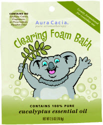 Kids Aromatherapy Foam Bath Clearing 2.5 ounce