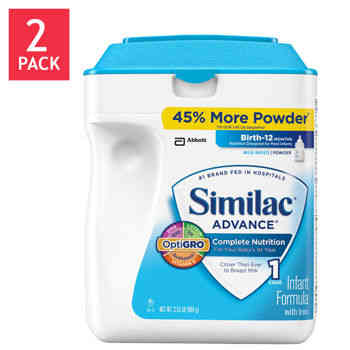 Similac Advance 2-Pack 34 OZ 