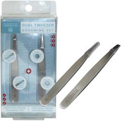 DUAL TWEEZER GROOMING SET 1 SET